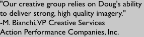 "Our creative group relies on